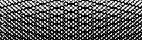 Skew, diagonal, oblique lines grid, mesh.Cellular, interlace background. Interlock, intersect traverse fractal lines.Dynamic bisect stripes abstract geometric pattern.Grating, trellis, lattice texture