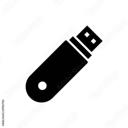 Usb Flash drive icon vector design template