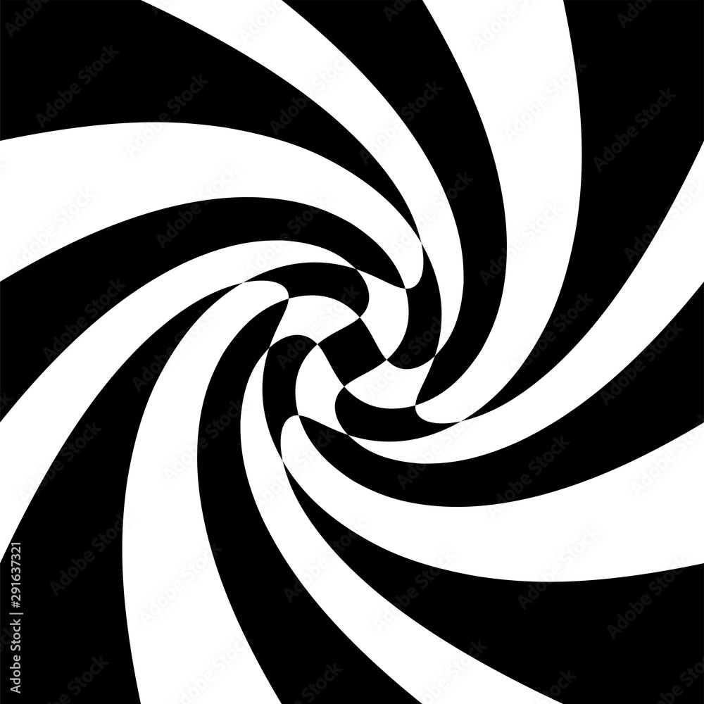 torsion, rotary deform.gyration, revolve element.tweak converging checker, chequered pattern / background. centrifuge, spin whirligig.vortex, whirl, swirl whirlpool background.vertigo, hypnosis op-art