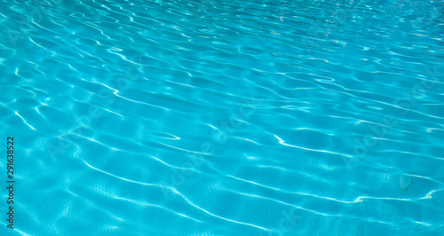 Expanse of water in the pool as an abstract background © schankz