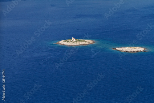 Fototapeta Naklejka Na Ścianę i Meble -  Islet on Peljesac peninsula, Adriatic Sea, Croatia