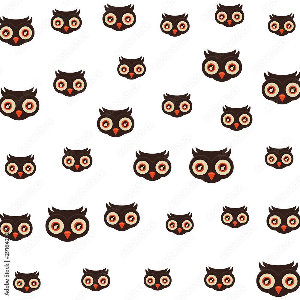 halloween owls birds animals pattern halloween owls birds animals pattern