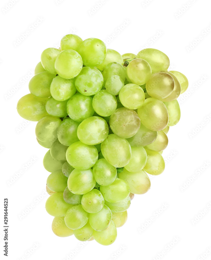 Bunch of fresh ripe juicy grapes isolated on white Bunch of fresh ripe juicy grapes isolated on white
