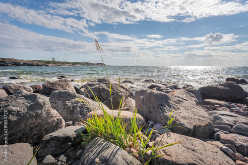 Sea landscape of baltic sea.Finnish archipelago. © tommitt