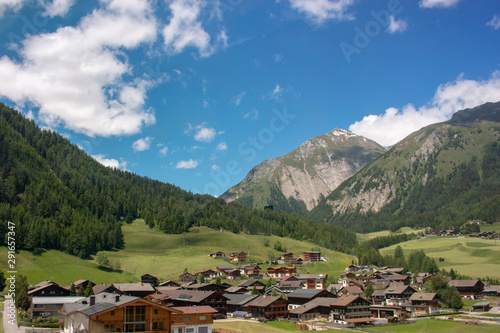 Holidays in a small valley in east tirol, Austria photo