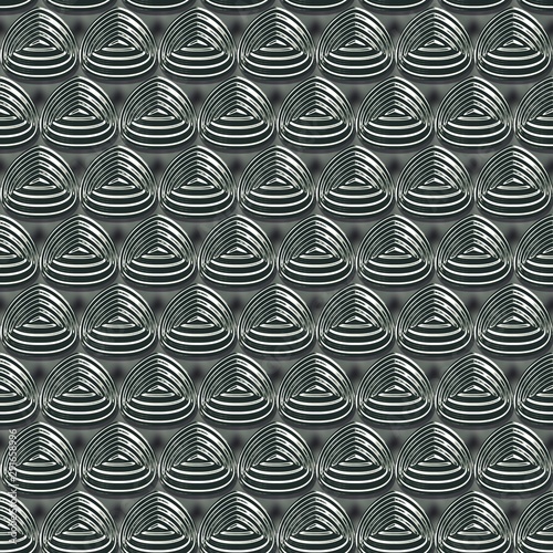 3D rendering of Middle Ages armor pattern tile