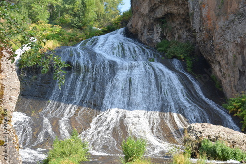 Jermuk waterfall is located in Jermuk, Armenia photo