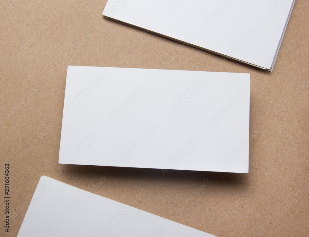 Business cards Mockup on color background. Flat Lay. copy space for text Business cards Mockup on color background. Flat Lay. copy space for text