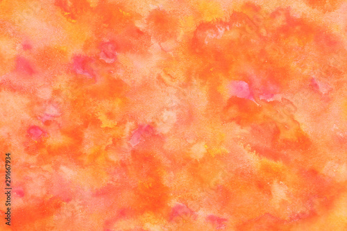 水彩 テクスチャ 秋 レッド 背景