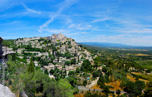 mediterranean village in the south of france,provence