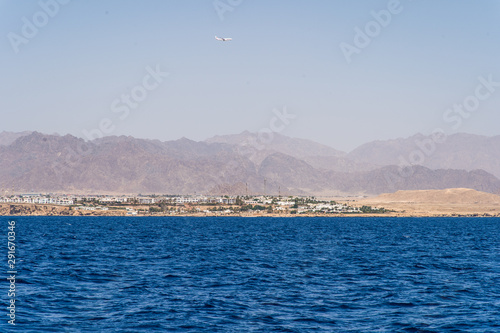 View on the Red sea, Egypt from yacht