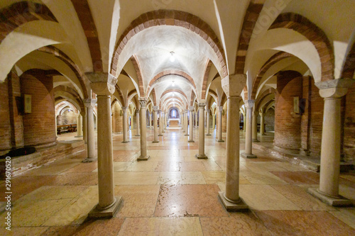 abbey of nonantola one of the most important in the year one thousand photo