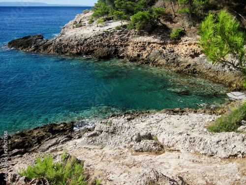 Cala delle Roselle. Tremiti. Apulia. Italy