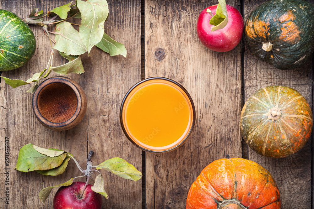 Fresh pumpkin juice Fresh pumpkin juice