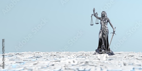 Lady Justice Statue Paragraphs photo