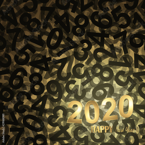 new year 2020 greetings background