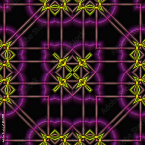 3d effect - abstract geometric pattern © jhantares