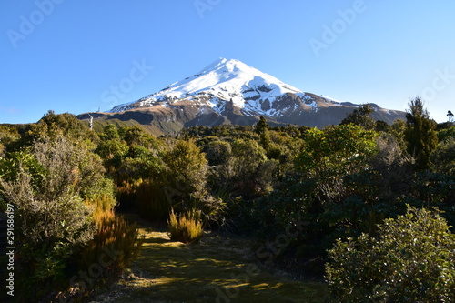 Mount Taranaki in New Plymouth  New Zealand