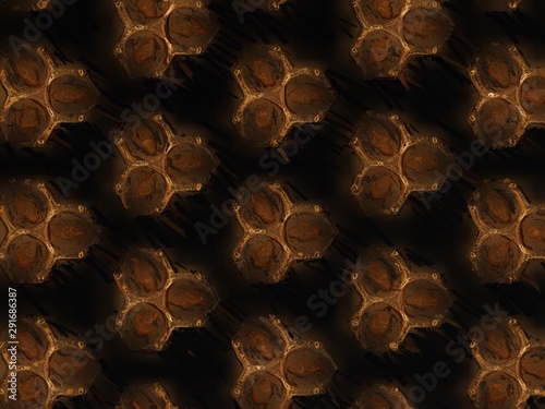 Repetitive pattern background. Vintage decorative elements. Picture for creative wallpaper or design art work.