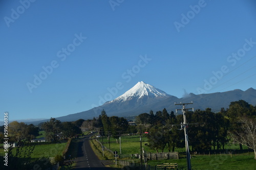 Mount Taranaki in New Plymouth  New Zealand