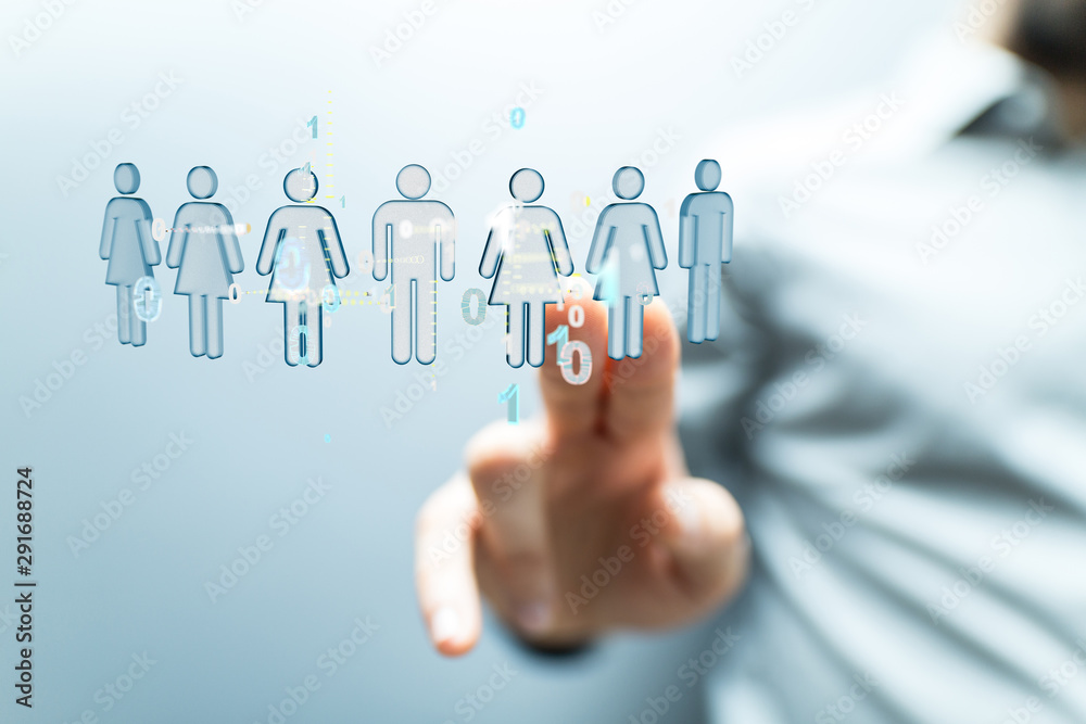 abstract social network scheme, which contains business people abstract social network scheme, which contains business people