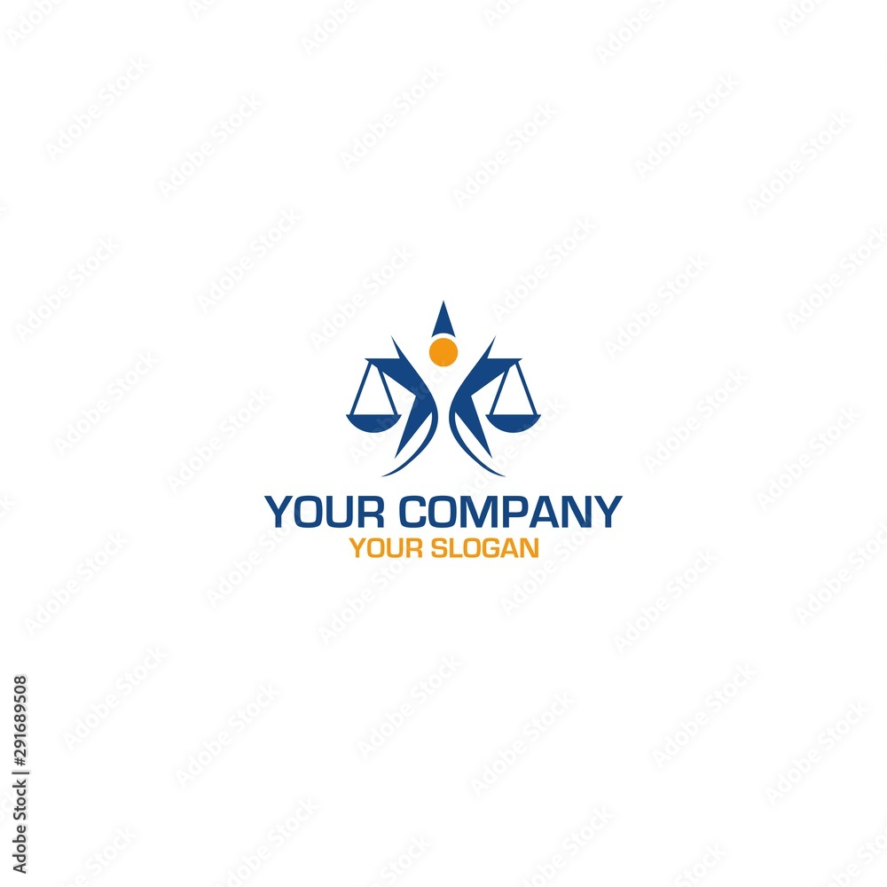 People Star Justice Law Logo Design vector People Star Justice Law Logo Design vector