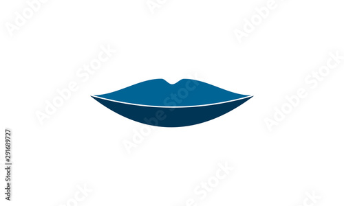 Beauty  lips  lipstick icon vector illustration.