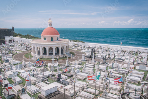 Santa María Magdalena de Pazzis Cemetery in Old San Juan, Puerto Rico photo