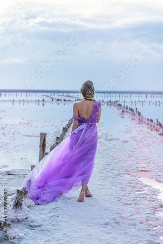 young woman on the beach