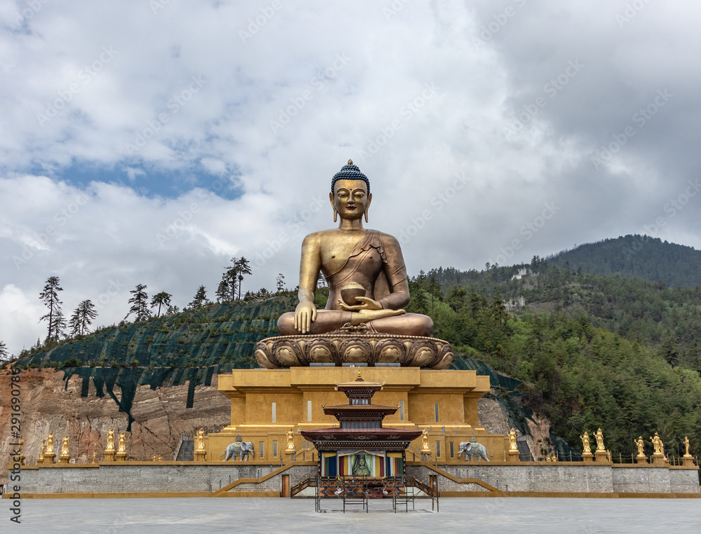 Largest Sitting Bhuddah - Bhutan Largest Sitting Bhuddah - Bhutan
