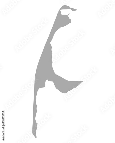 Karte von Sylt