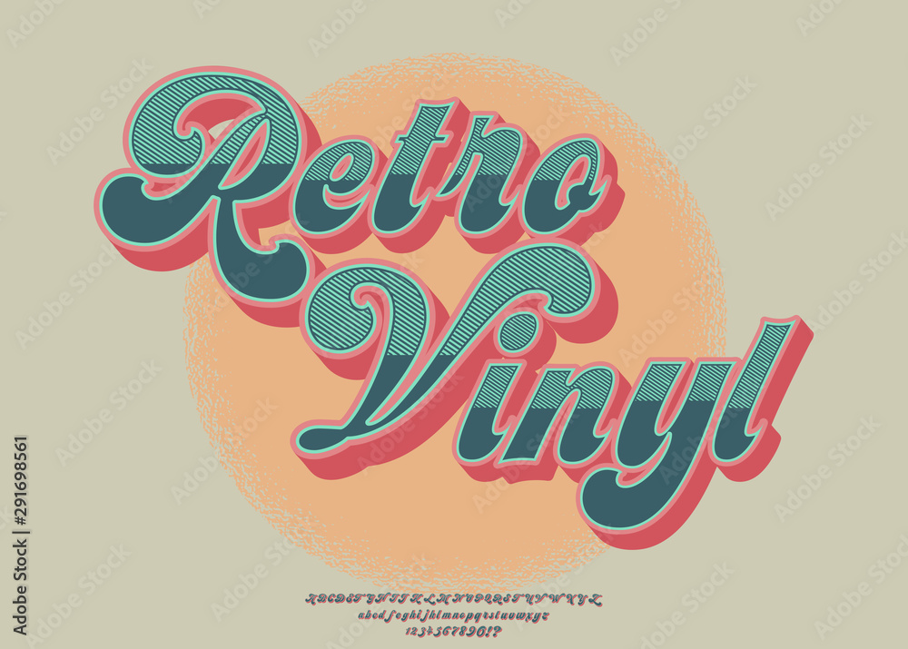 retro-vinyl-3d-vintage-script-font-retro-typeface-vector-font