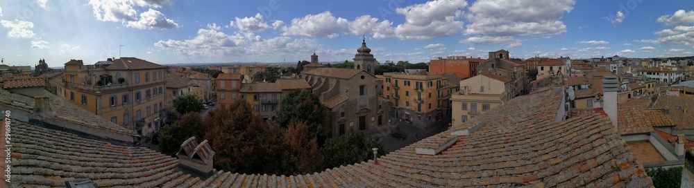 Viterbo - Panoramica dai tetti