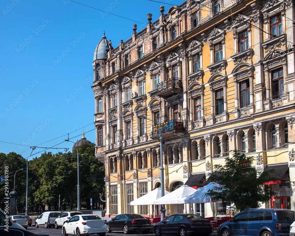 Old houses in Odessa