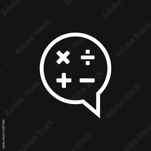 Accounting vector icon. Business and financial symbol