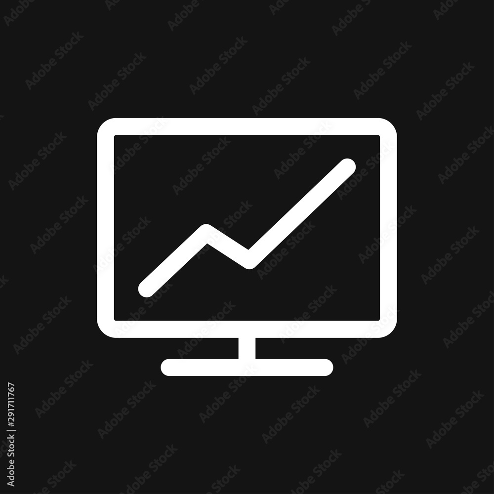 Analytics icon. Vector illustration style is flat iconic symbol Analytics icon. Vector illustration style is flat iconic symbol