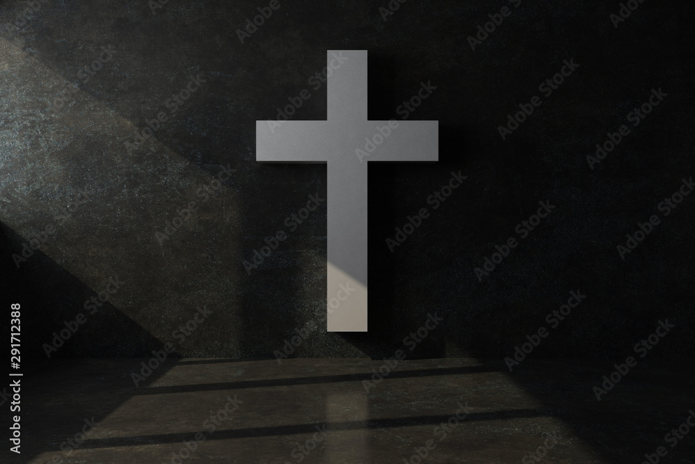 christian cross in prison