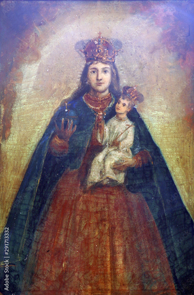 Blessed Virgin Mary with baby Jesus Blessed Virgin Mary with baby Jesus
