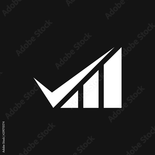 Accounting vector icon. Business and financial symbol