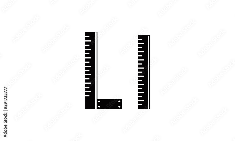 carpentry ruler logo