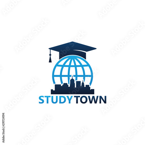 Study Town Logo Template Design