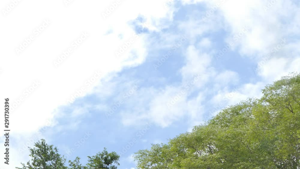 Motion of cloud on blue sky before in rainy day, real time. Motion of cloud on blue sky before in rainy day, real time.