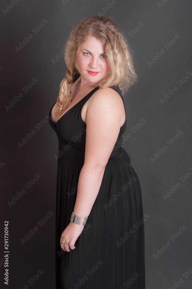 blonde in a black dress blonde in a black dress