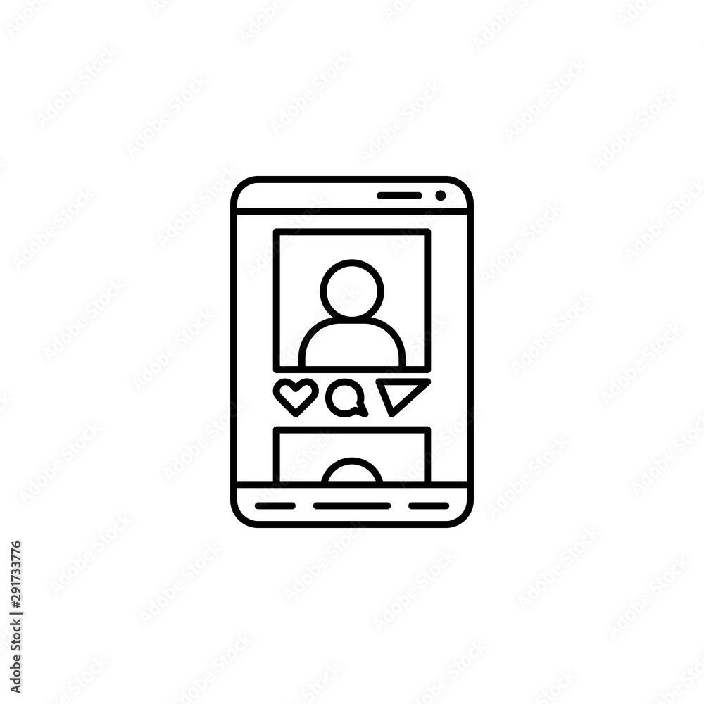 Phone, like, communication icon. Element of communication thin line icon Phone, like, communication icon. Element of communication thin line icon