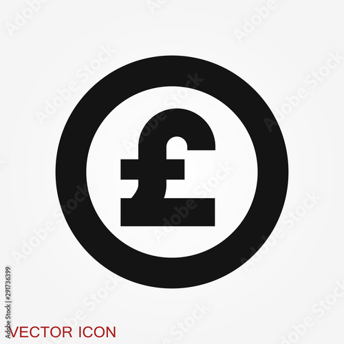 Money Currency Icon design template. Vector EPS