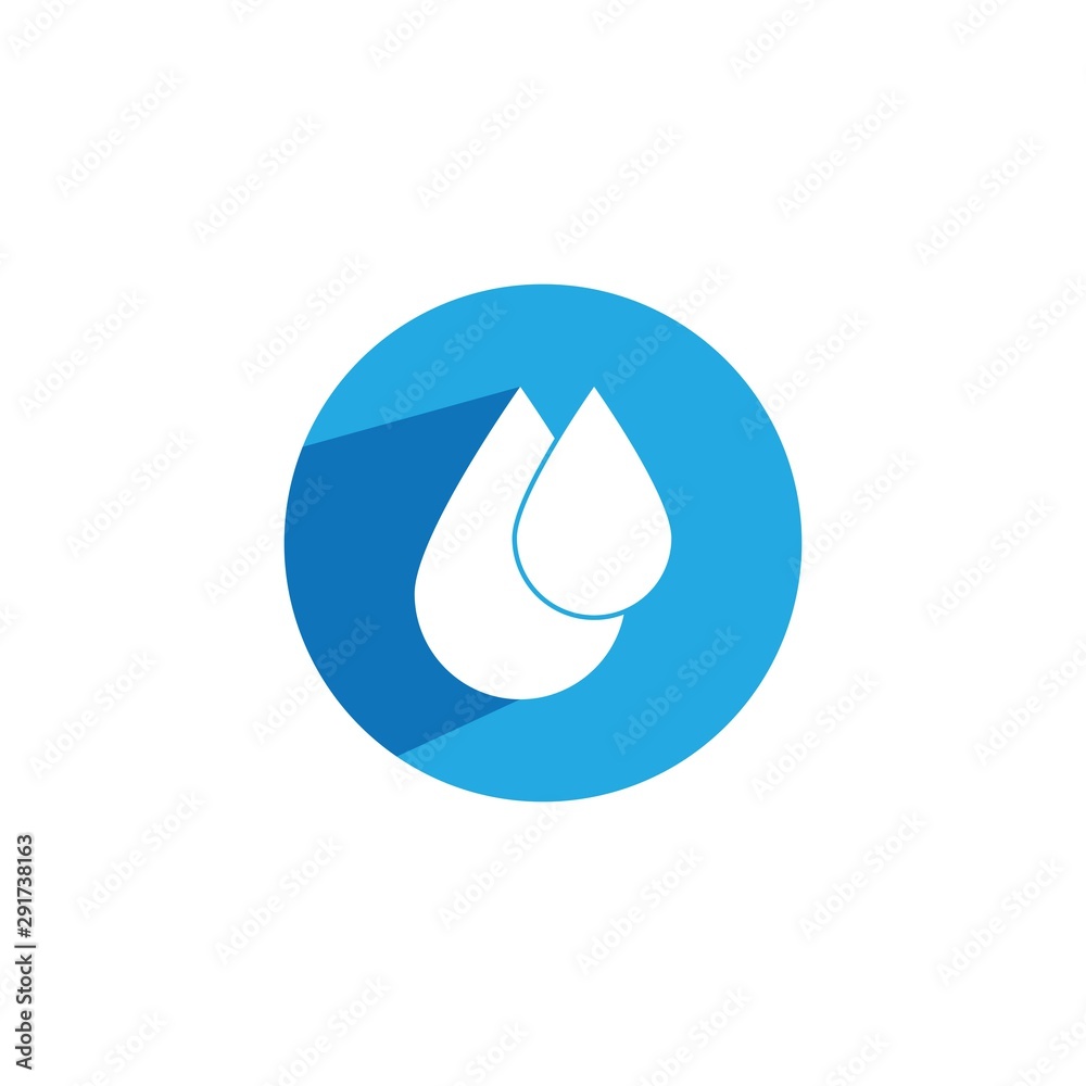 water drop Logo Template vector illustration design water drop Logo Template vector illustration design