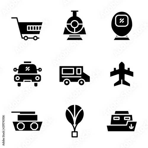 Fotografie transportation, delivery, transport, cart, train, vehicle, car, taxi, travel, pl