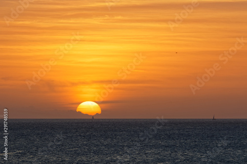 les Trois-Ilets, Martinique, FWI - Sunset in Anse Mitan