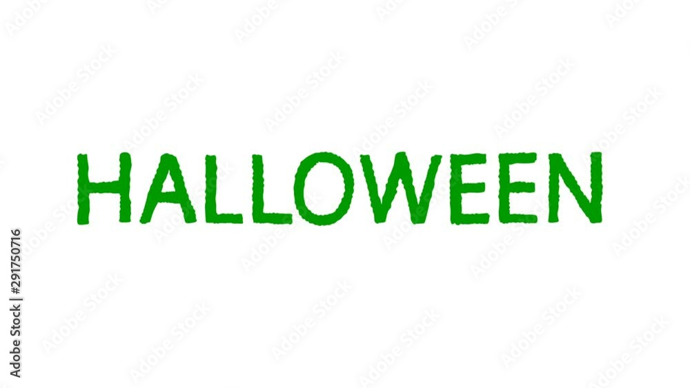 Animation of lettering phrase Animation of lettering phrase
