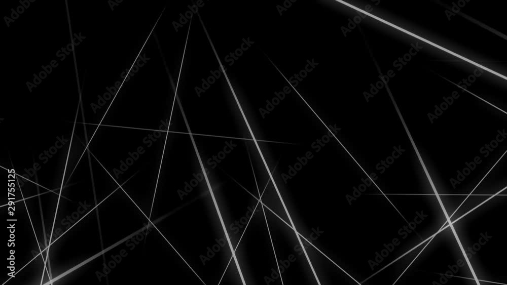 Scrolling black and white lines, background Scrolling black and white lines, background